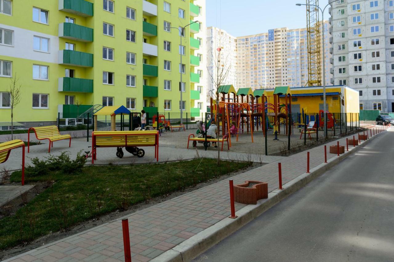 Мини-Апартаменты Студио На Ломоносова, Вднх Kyjev Exteriér fotografie